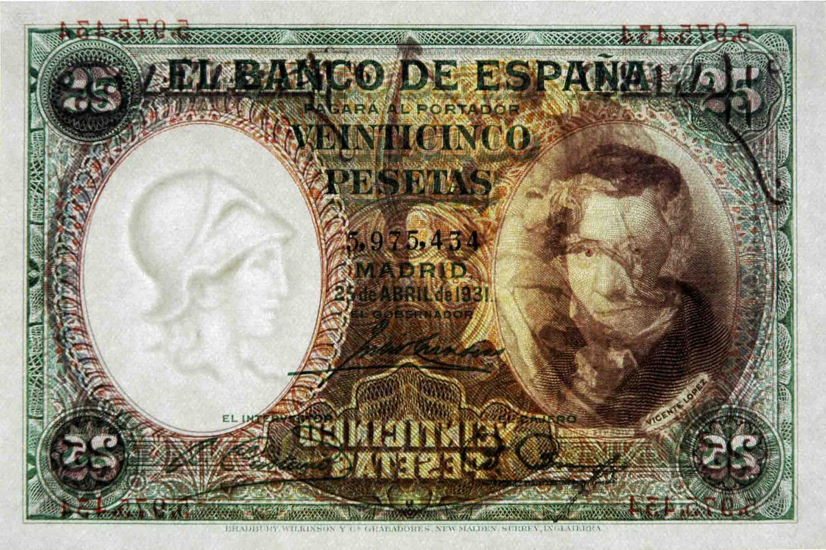 25 Pesetas 1931 - Vicente López ED-358CL