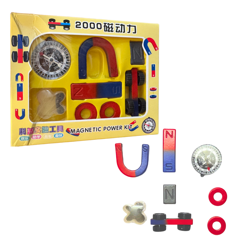 Magnetic Science Kit, Yellow