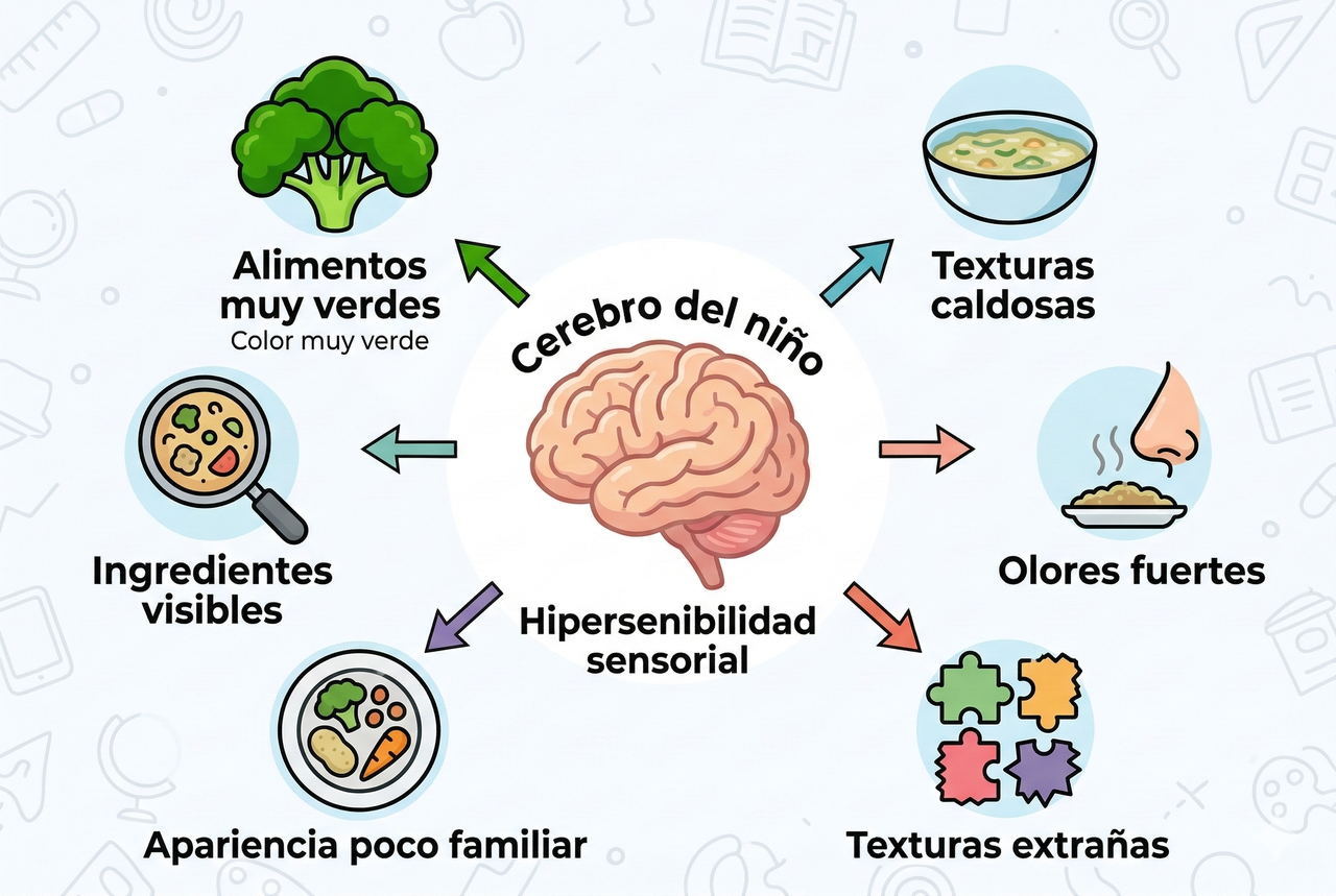 Rechazo sensorial a la comida