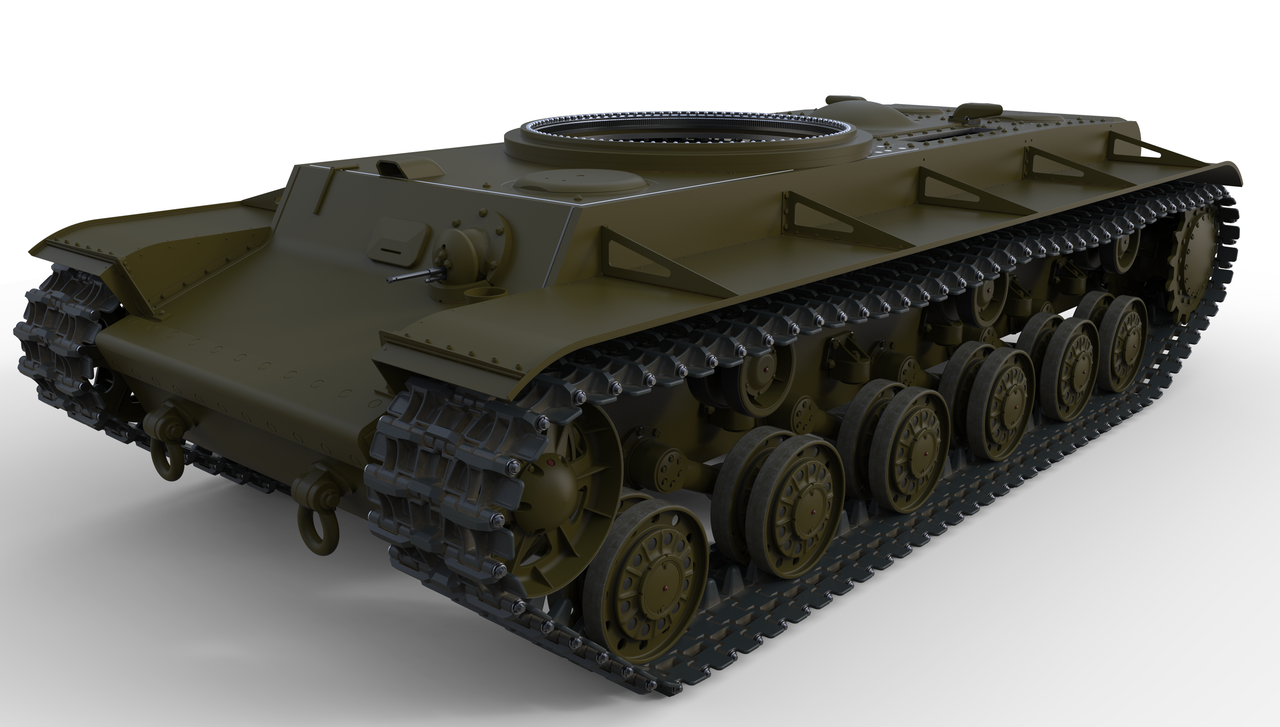 Танк КВ (общая сборка).323