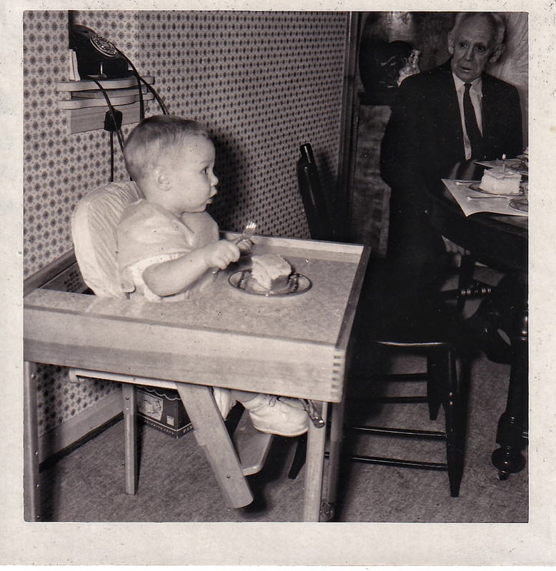 Dave - 1st birthday w Grandfather Perl