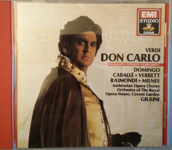 folder - Plácido Domingo & Caballé - Verdi Don Carlo - Highlights FLAC