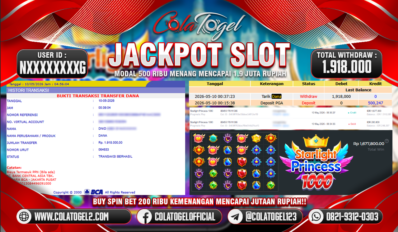 JACKPOT SLOT GACOR!!