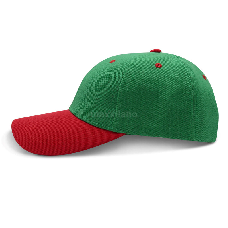 Baseball Cap solid adjustable velcro