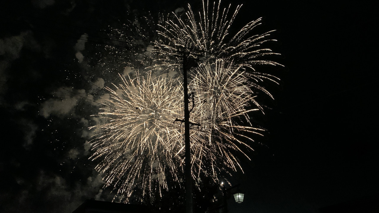 Saku Chikuma River Fireworks Festival
佐久千曲川大花火大会、開催前から始まる夏の風景