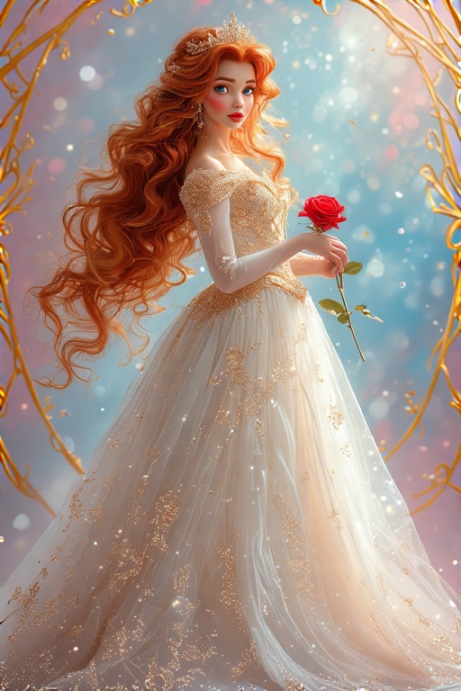 A-beautiful-Disney-style-princ-5