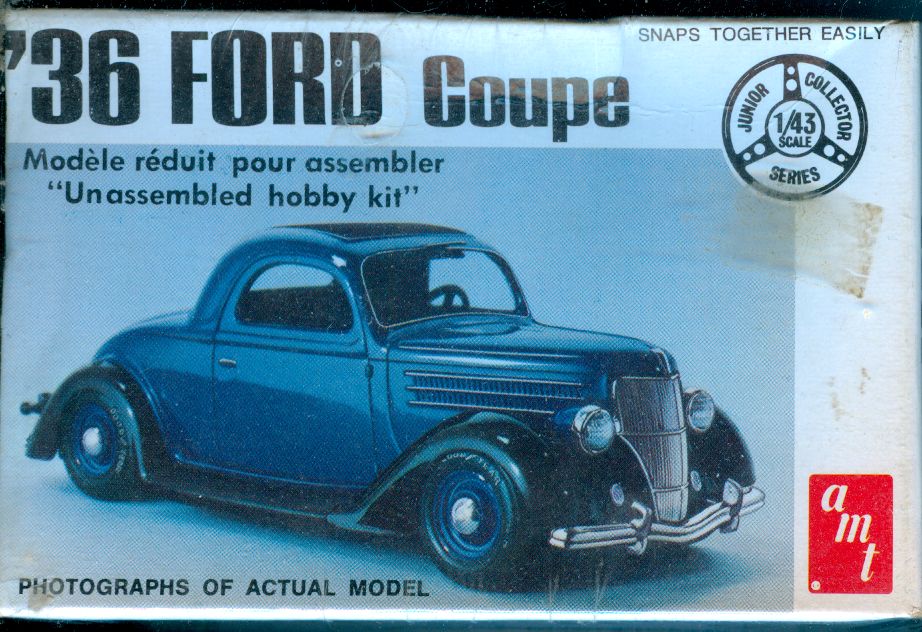Just started the AMT 1/43 Ford Coupe AMT-36-Ford-Coupe