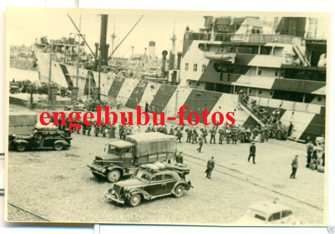 MINENRÄUMSCHIFF  - TARNUNG - LIBAU ´44 (LETTLAND