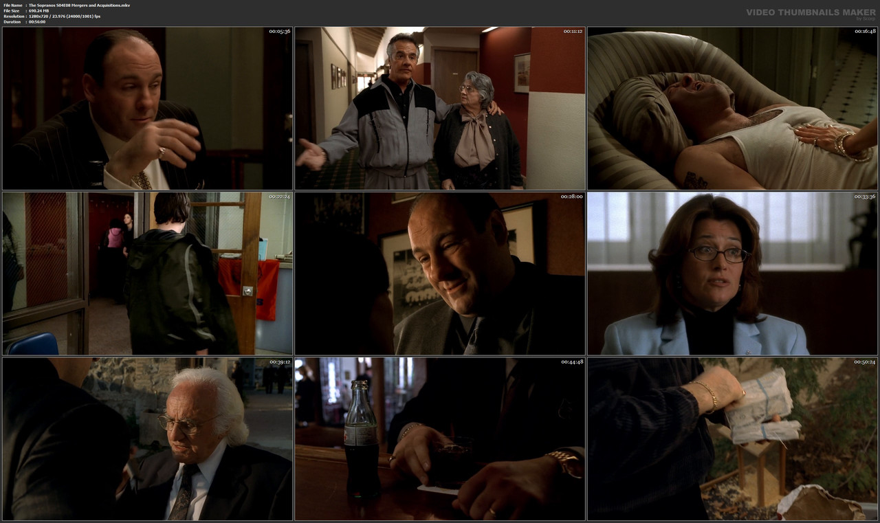 The Sopranos S04E08 Mergers and Acquisitions.mkv