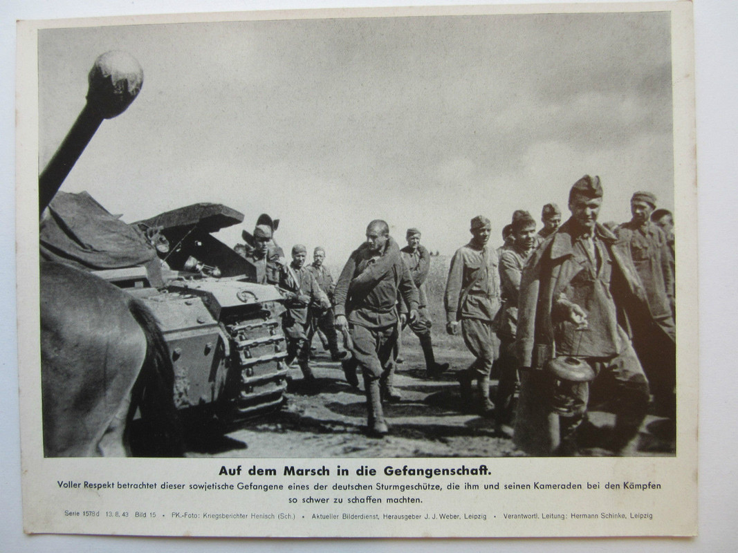 Ostfront Russland STURMGESCHÜTZ RUSSISCHE SOLDAT