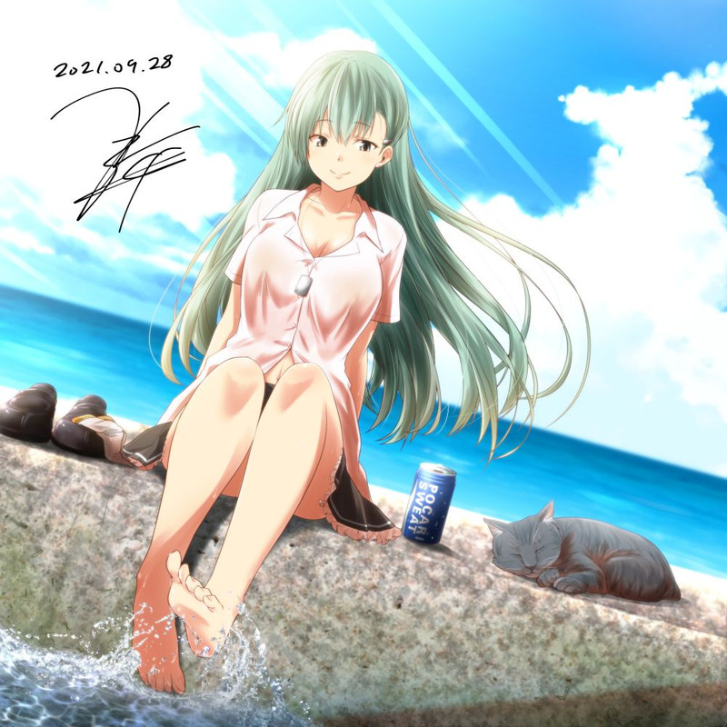 suzuya-kantai-collection-drawn-by-yua-checkmate-c4e853c52afe92f7e14bc80c384d3069-1