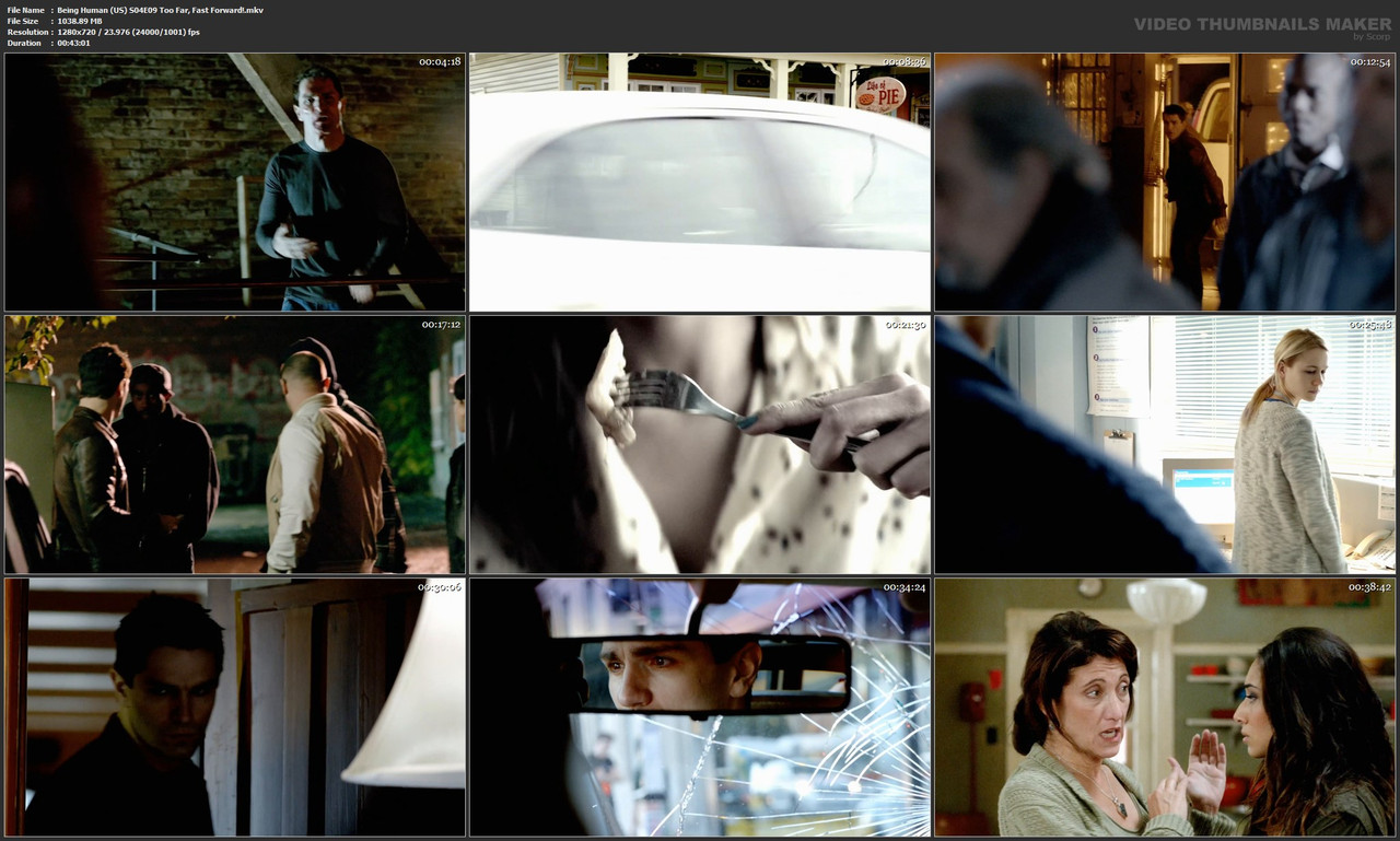 Being Human (US) S04E09 Too Far, Fast Forward!.mkv