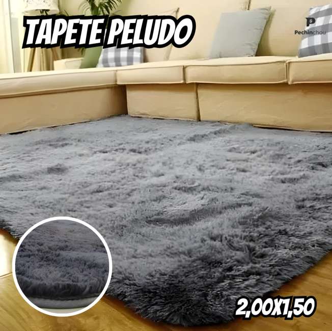 Tapete 2,00×1,50 Tay Day Shaggy Mega Promoção Peludo