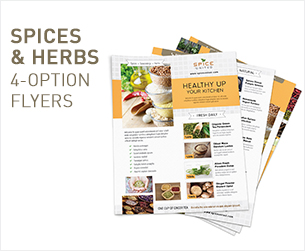 Cooking Class Flyers 3 – 4 Options - 1
