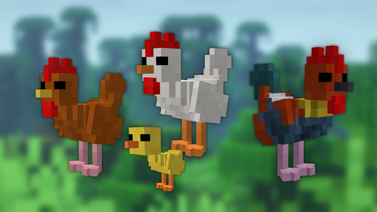Remodeled Chickens - Minecraft Resource Packs - CurseForge