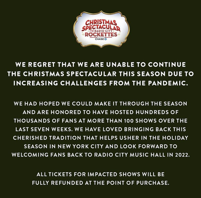 RCMH- Christmas Spectacular - MASKS not required!
