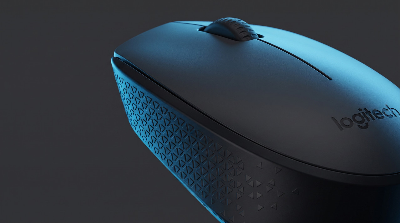 Mouse Óptico Inalámbrico Logitech