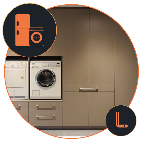 Wasmachinekasten montage