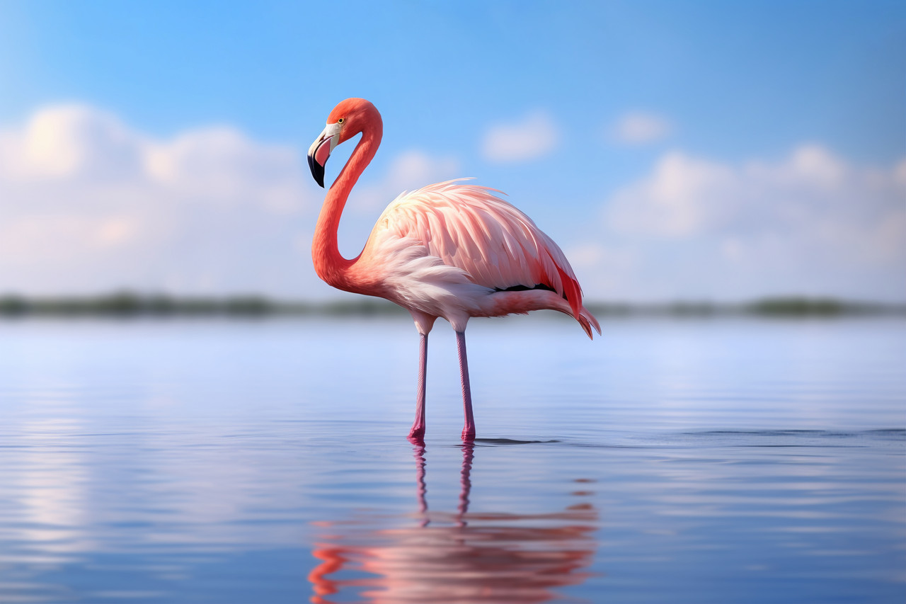 Lake Nakuru flamingos in Kenya