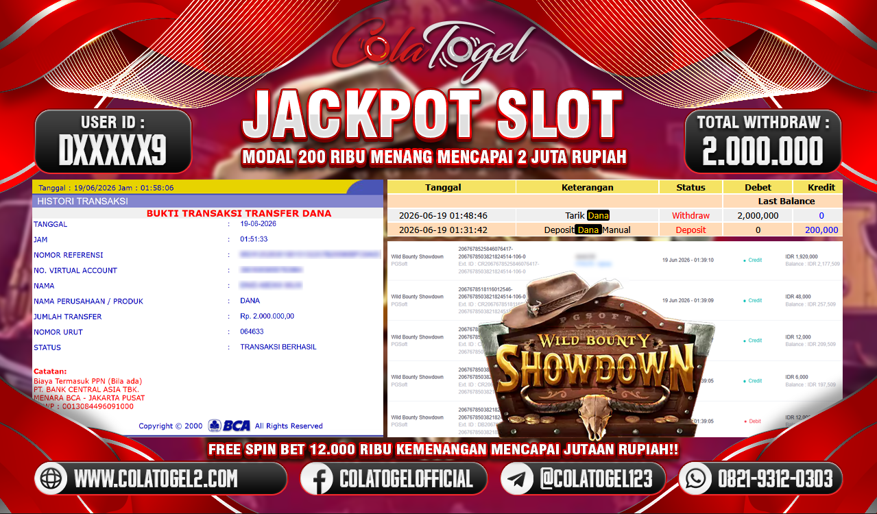 JACKPOT SLOT GACOR!!
