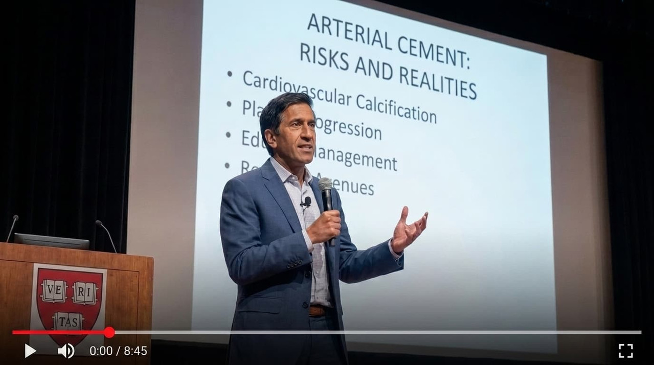 Dr. Sanjay Gupta and Dr. Oz arterial cleansing ritual