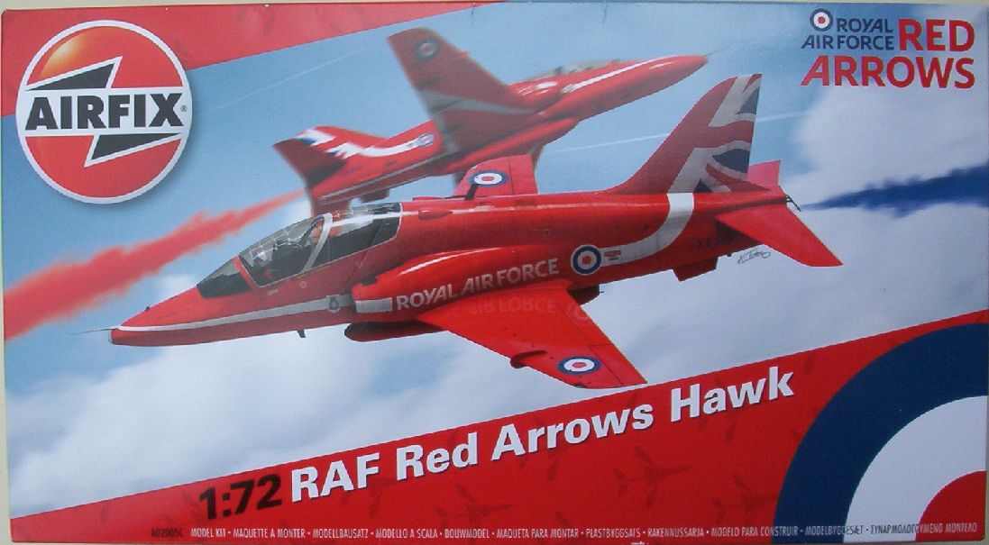 Airfix 72 RAF Red Arrows Hawk