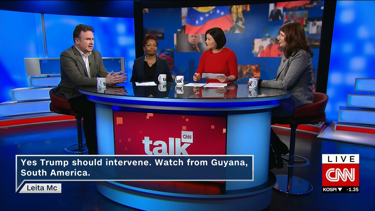 31 January - 12.00.00 - CNN Talk. CNN Talk tackles the political