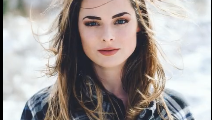 Eva Cudmore In Snow Removes Shirt Shows Big Boobs Xxx