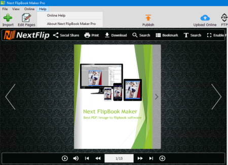 Next FlipBook Maker Pro 2.7.0