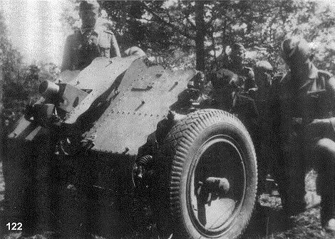 75 mm Ie.I.G.18 cañón ligero de infantería. Junio 1943