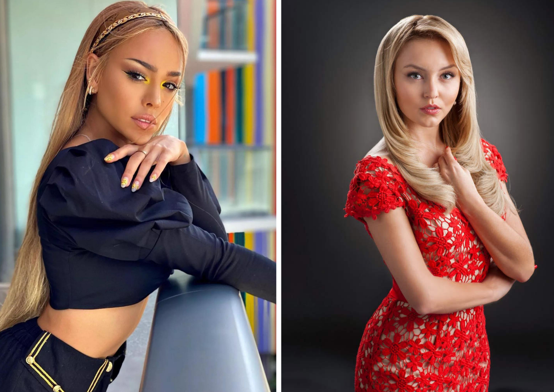 ¡Así se veían Danna Paola y Angelique Boyer de niñas cuando salieron en Hoy! 