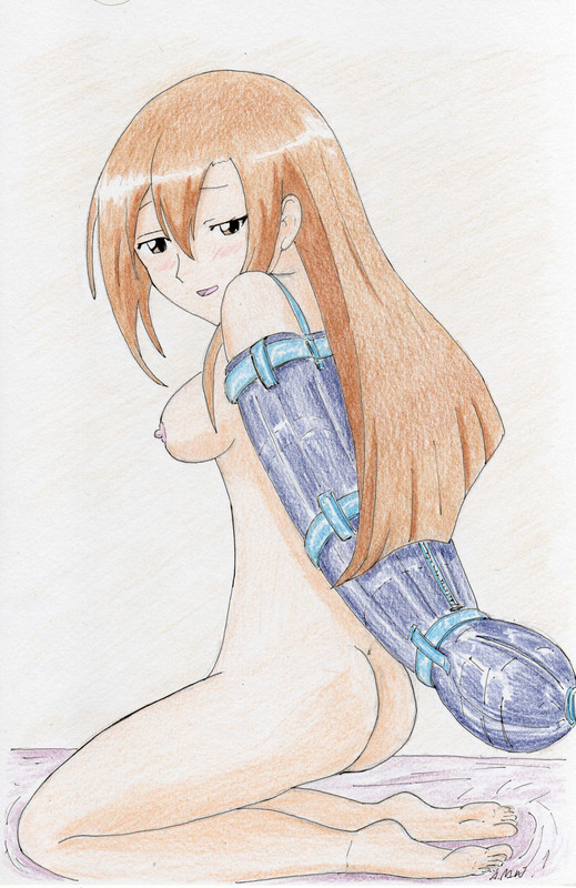 her switch is ready to be turned on