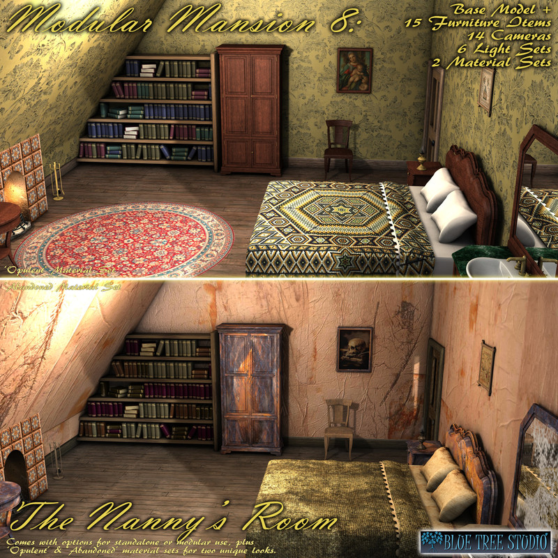 Modular Mansion 8 The Nanny's Room Modular Mansion 8 The Nanny's Room