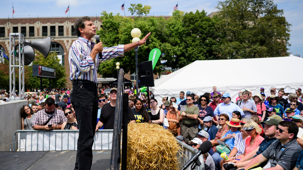 Joe Sestak during his presidential campaign