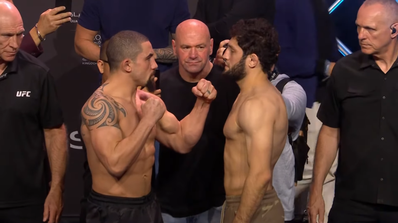 Кантар преди UFC on ABC: Уитакър - Алискеров