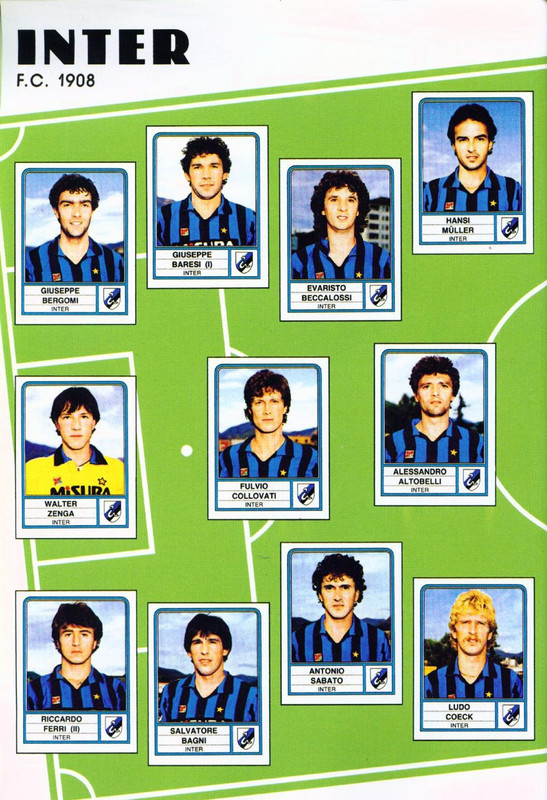 Calciatori 1983 1984 Panini 14 — Postimages