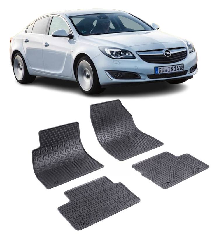 Set 4 covorase Opel Insignia 2014, din cauciuc 100%, compatibile cu autoturismul OPEL Insignia