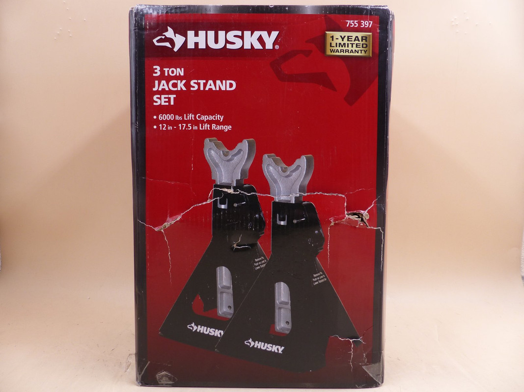 HUSKY D25T 3 TON JACK STAND SET 755 397 | MDG Sales, LLC