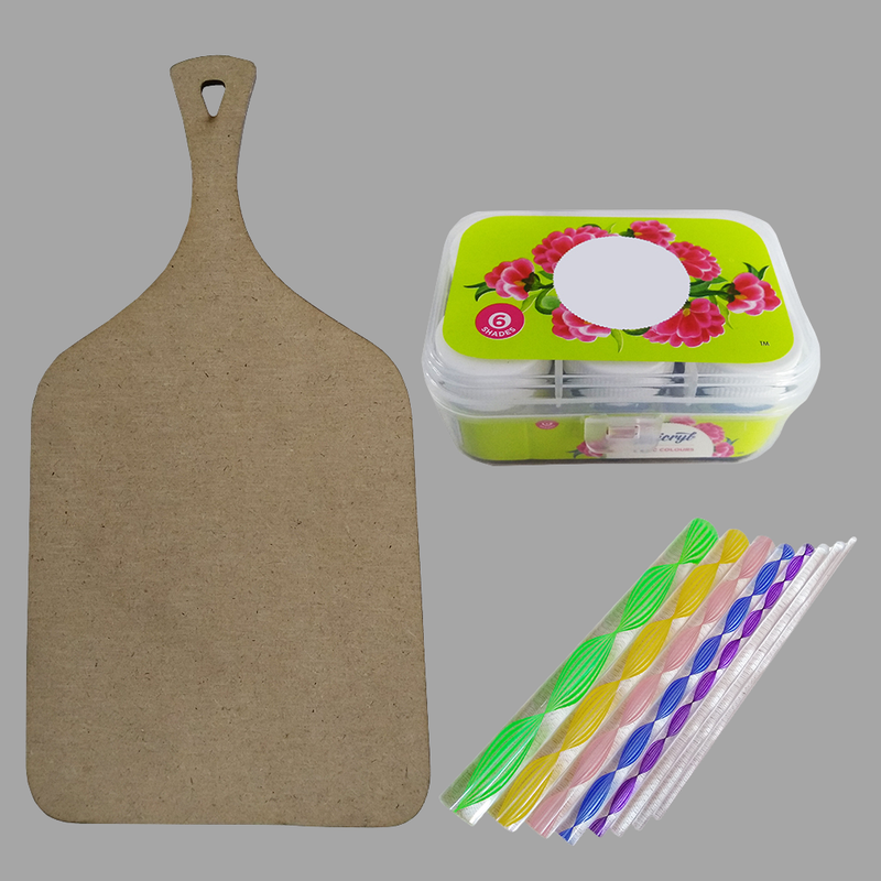 Dot Mandala on Chopping Board DIY Kit