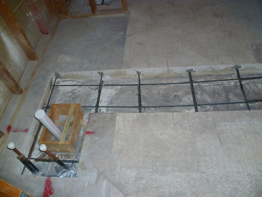 Basement concrete trench fill DIY Home Improvement Forum