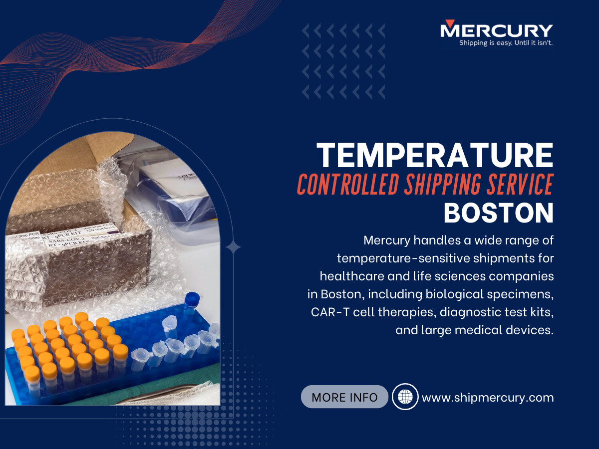 Temperature Controlled Shipping Service Boston