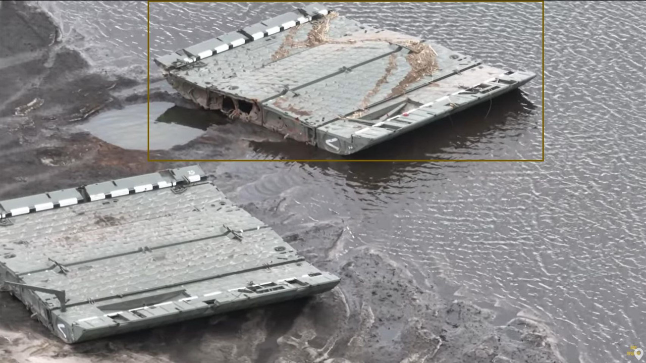 1043 River link pontoon (for PP-91-2005 floating bridge system) destr 30 05 22