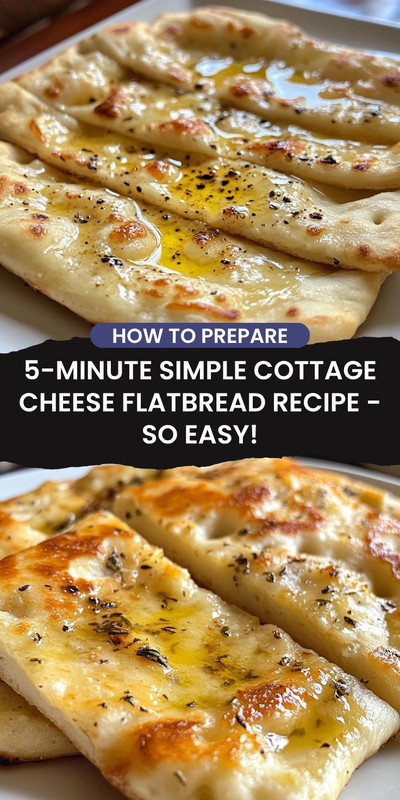 29-5-Minute Simple Cottage Cheese Flatbread Recipe - So Easy!