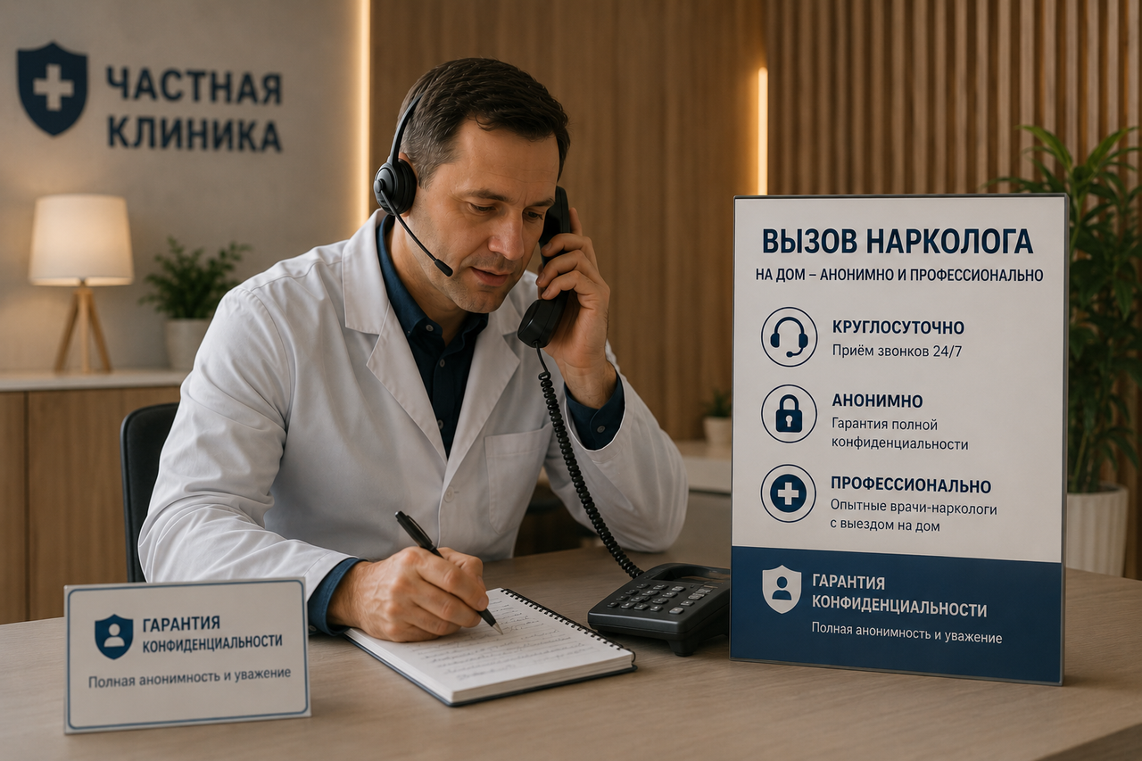 Телефонный звонок, диспетчерская гарнитура, блокнот с записями, спокойная рука с ручкой, адрес, гарантия конфиденциальности