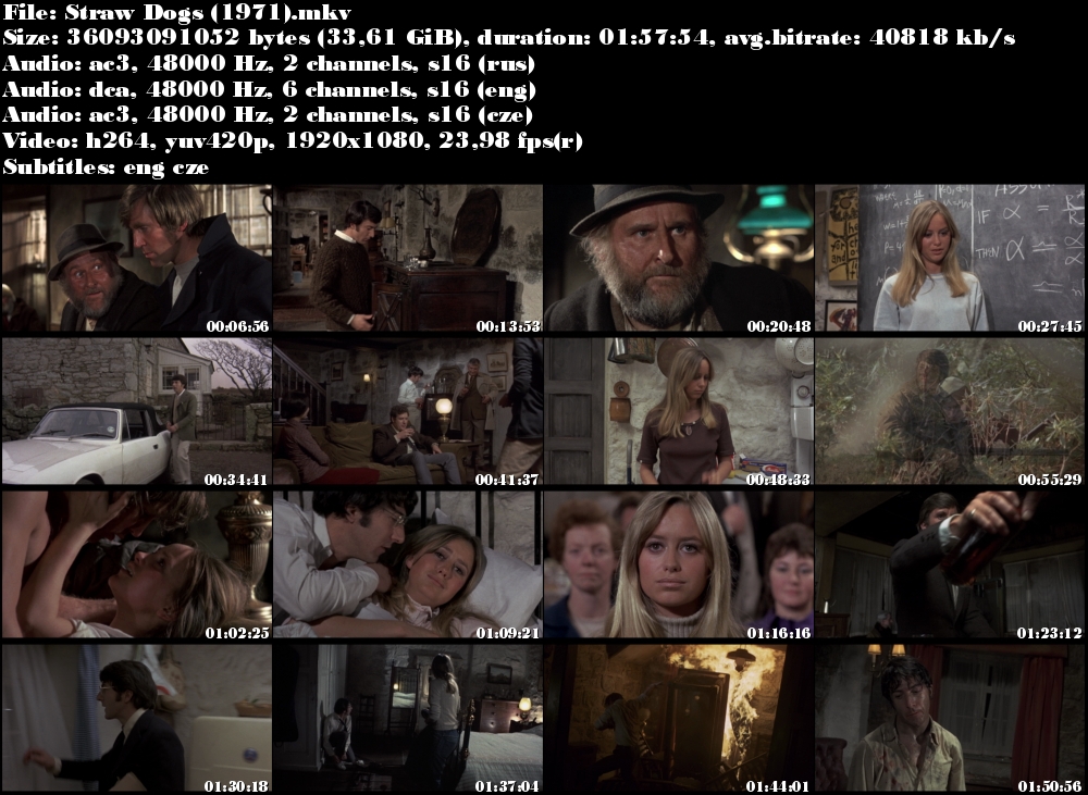 Re: Strašáci / Straw Dogs (1971)