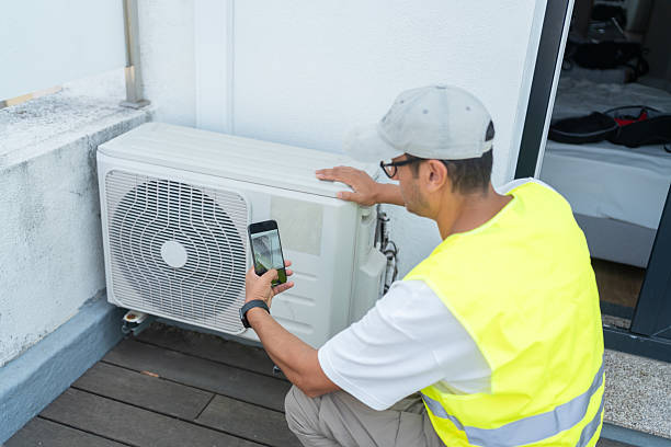 Professional worker holding tools for immediate system restoration