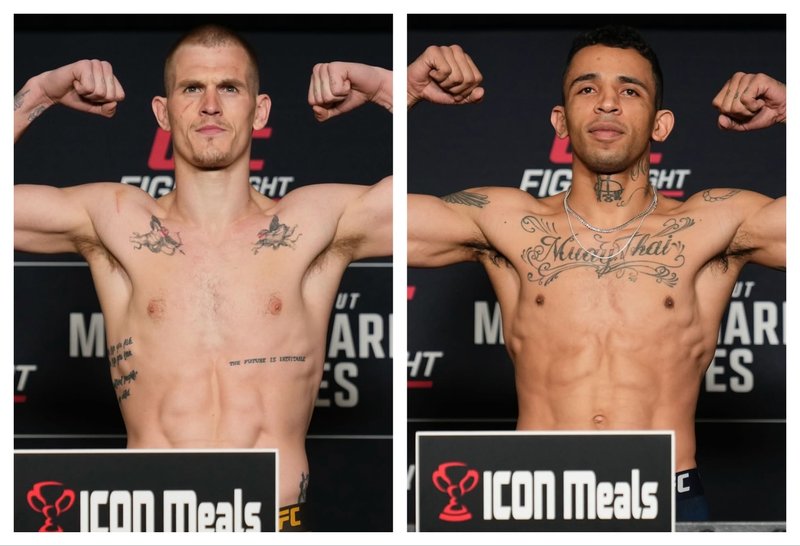 Кантар преди UFC on ESPN 66