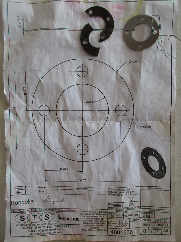 Amortisseur commande accelérateur