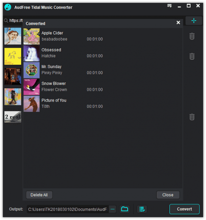 AudFree Tidal Music Converter 1.4.0.188 Multilingual