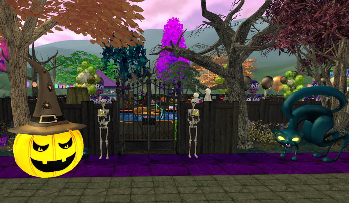 Halloween pool party lot preview 2